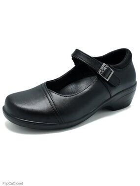 Mary Jane Shoes Arch Support Buckle Strap Low Heel Flats